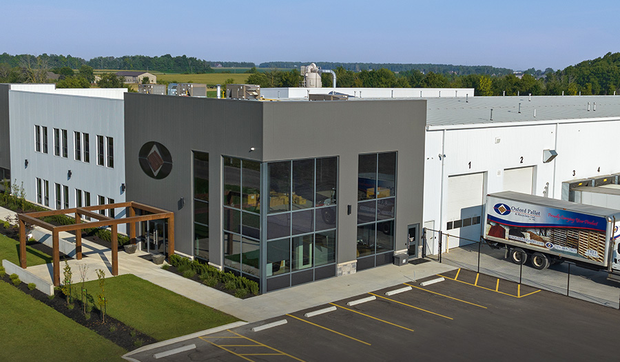 Metal Building with Insulated Metal Panel Exterior